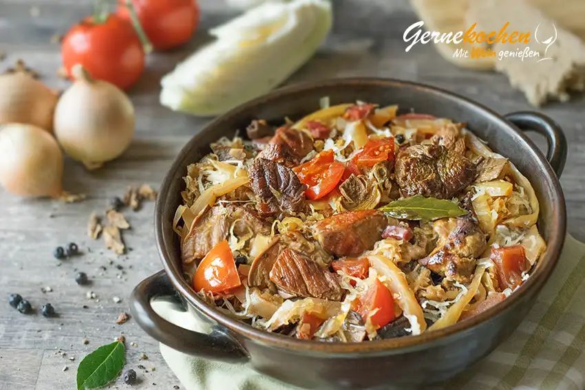 Bigos (Bigosch) uit de slowcooker